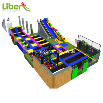 Large indoor kids trampoline park cost